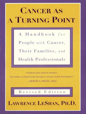 cover image of Cancer As a Turning Point